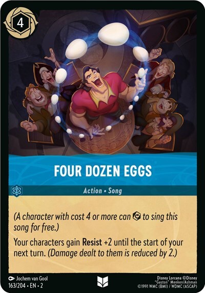 Lorcana Four Dozen Eggs (163/216) Rise of the Floodborn NM
