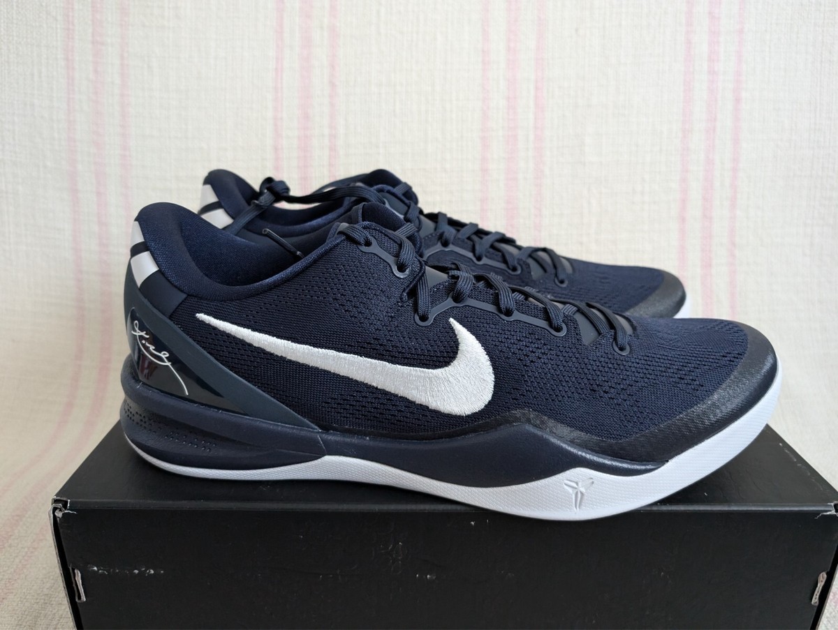 Nike Kobe 8 Protro College Navy Blue White HF9550-400 Men's