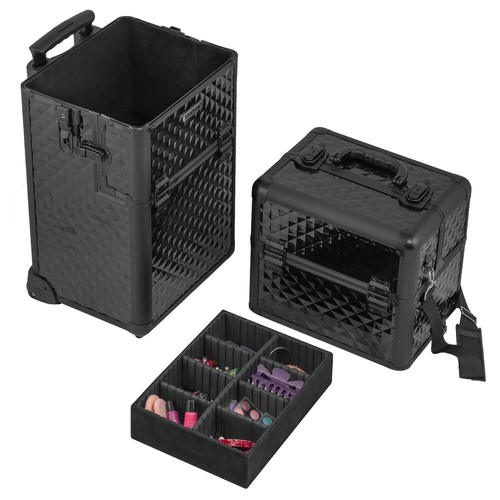 Maleta de cosméticos anndora® 2 ruedas trolley maleta de piloto Beauty-Case maleta de peluquería - Imagen 8 de 9