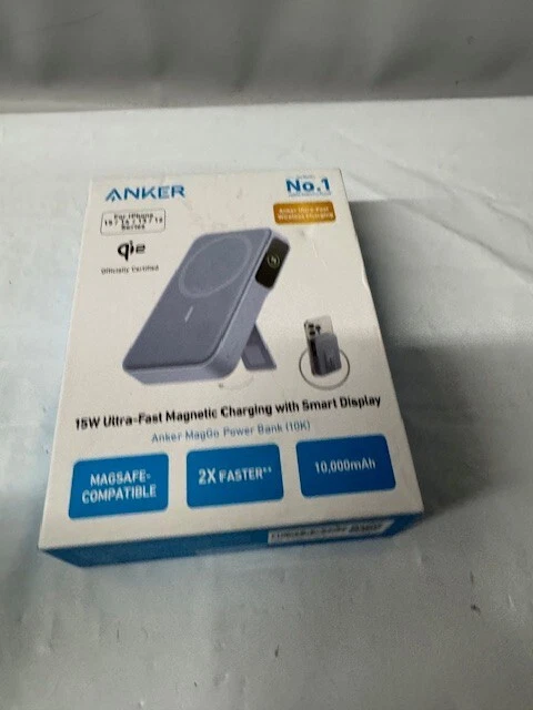 Anker 15W Carga Magnética Ultrarápida con Pantalla Inteligente *Nuevo Foto 3 de 4