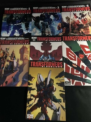 TRANSFORMERS WINDBLADE 1 2 3 4 5 6 7  SUBSCRIPTION / SUB NM IDW COMIC BOOK LOT