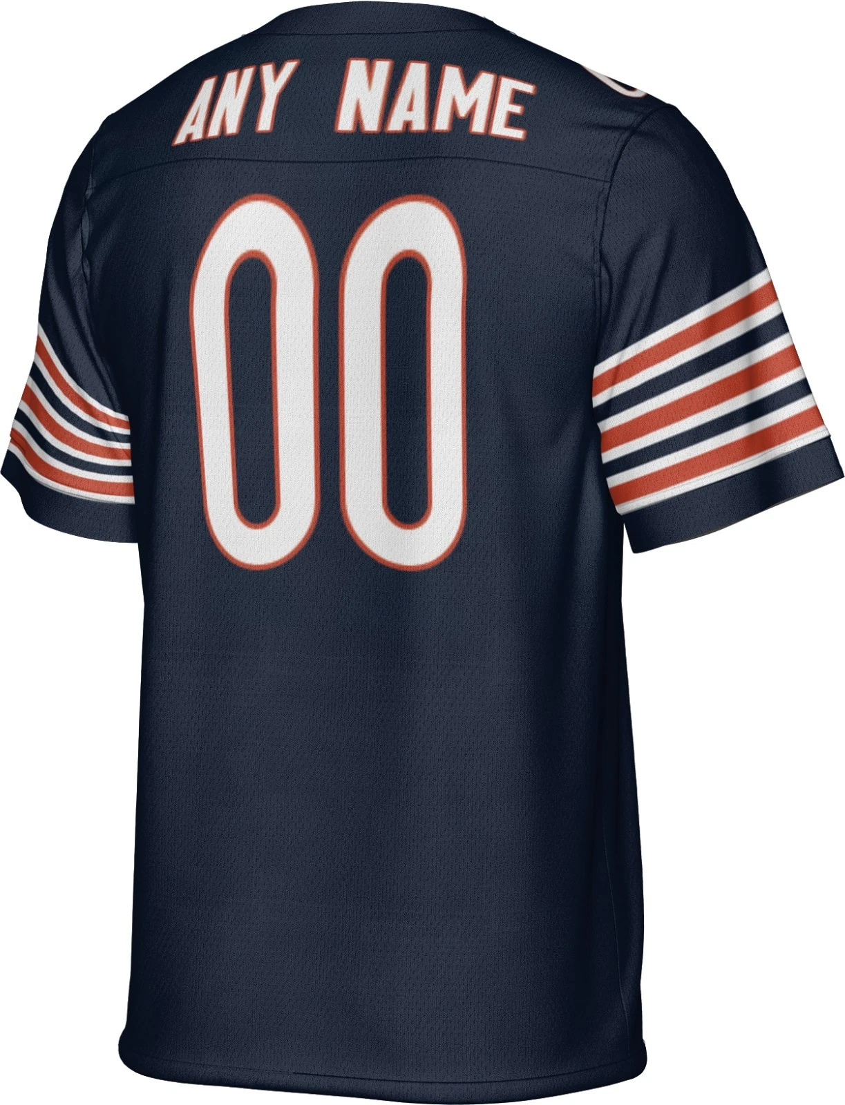 UNSIGNED CUSTOM Sewn Stitched Personalized Navy Jersey - Size S to 5XL