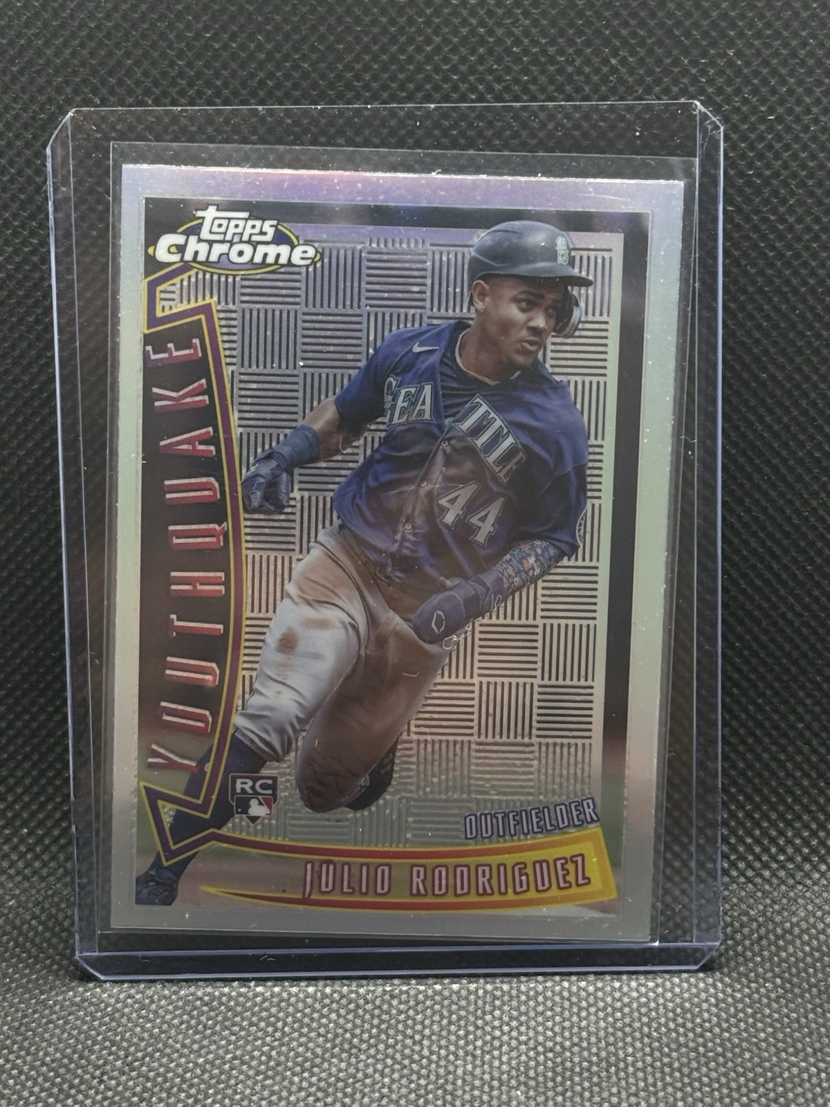 2022 Topps Chrome Sonic - 1996 Youthquake Julio Rodriguez #YQ-2 (RC)