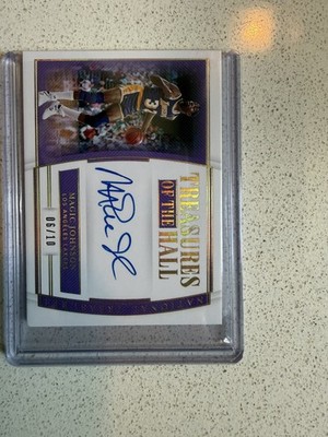 2019-20 Panini National Treasures Of The Hall Magic Johnson Gold Auto /10 
