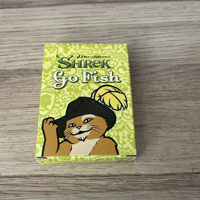 SHREK GO FISH seltenes Familienkartenspiel zum Sammeln sehr guter Zustand