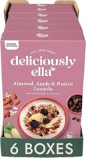 Deliciously Ella Mandel, Apfel & Rosinen Granola 400g - 6 Packungen
