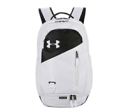 NEW Under Armour Hustle 5.0 Rucksack Tasche Schulterriemen Gym Schule Gepäck