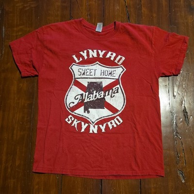 Lynyrd Skynyrd Tour 2021 Shirt Mens Large maroon Sweet  home Alabama  shirt