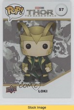 2023 Upper Deck Funko Pop Marvel Infinity Saga Patina Loki #57 READ 0cq4
