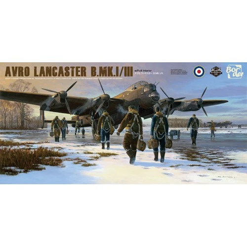 Border Model 1/32 Avro Lancaster B. Mki/Iii /W Full Interior Plastic Model Kit [