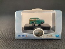 OXFORD DIECAST ~ N GAUGE 1:148 ~ AQUA MORRIS TRAVELLER ~ USED