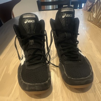 ASICS Matflex Black Wrestling Shoes Lightweight Comfortable Athletic Footwear