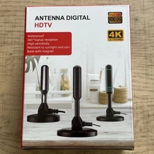 Indoor TV Antenna Digital HDTV 4K 1080P Ultra Full HD