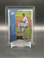 2021 Diamond Kings Artist Proof Blue #51 Sixto Sanchez Rookie Marlins 