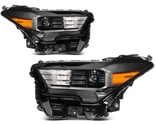 For Pair Headlight Assembly Toyota For Tacoma 2.4l 2024-2025 Black Housing For Pair Headlight Assembly Toyota For Tacoma 2.4l 2024-2025 Black Housing