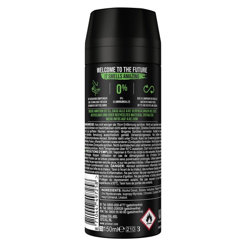 AXE Bodyspray Africa, ohne Aluminiumsalze (3 x 150ml) - Bild 3 von 7