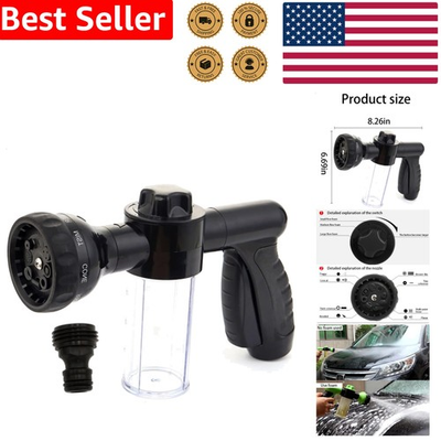#ad Soap Foam Gun Adjustable Pressure Washer Garden Hose Sprayer Vehicle Pet Home $23.79