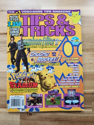 Tips & Tricks Magazine May 2000 Pokemon Stadium, Syphon Filter 2