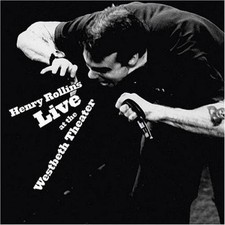 HENRY ROLLINS - Live @ Westbeth Theater - 2 CD - **Excellent Condition**