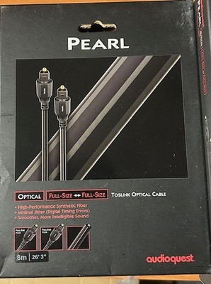 AudioQuest Pearl Optical Cable - 8 Meter - Authorized Dealer