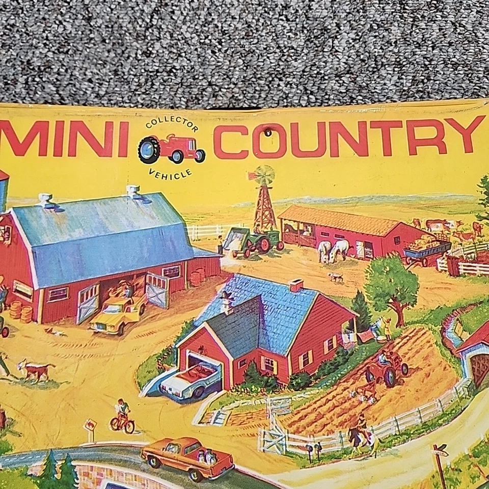 Raro juego plegable vintage 1970 Matchbox Mini Country Lesney Products 0006 Foto 3 de 4