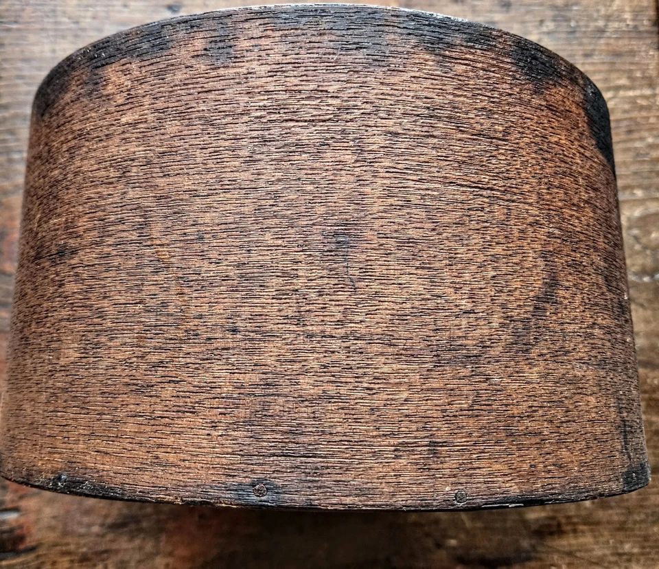 Antique Vintage Bentwood Pantry Box Maine Barn 9 1/2" X 5 1/4" - Image 3 of 4