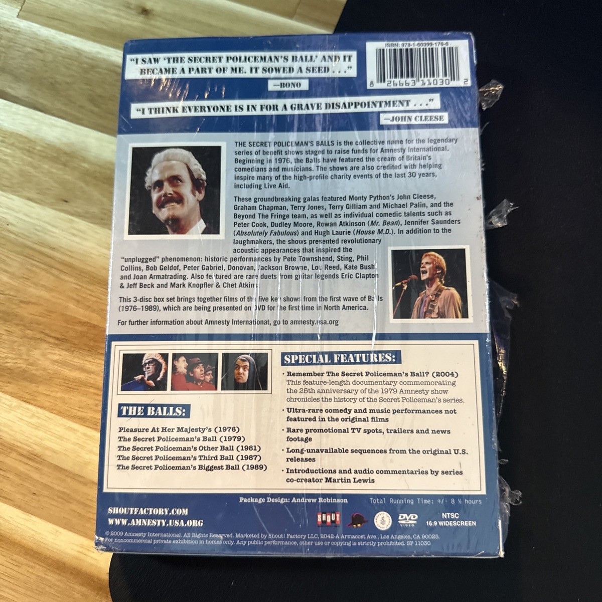 The Secret Policemans Ball (DVD, 2009, 3-Disc Set) for sale