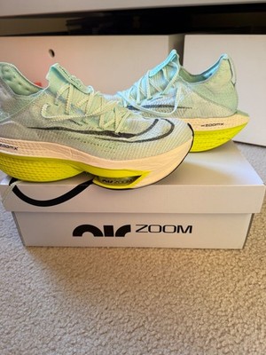 Nike Air Zoom Alpha Fly Next 2 Mint foam/ Purple - volt US M 8 US W 9.5