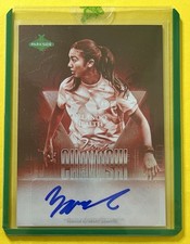 Zara Chavoshi 2025 Parkside NWSL RETRO SIGNATURE SERIES RED AUTO Rookie /10