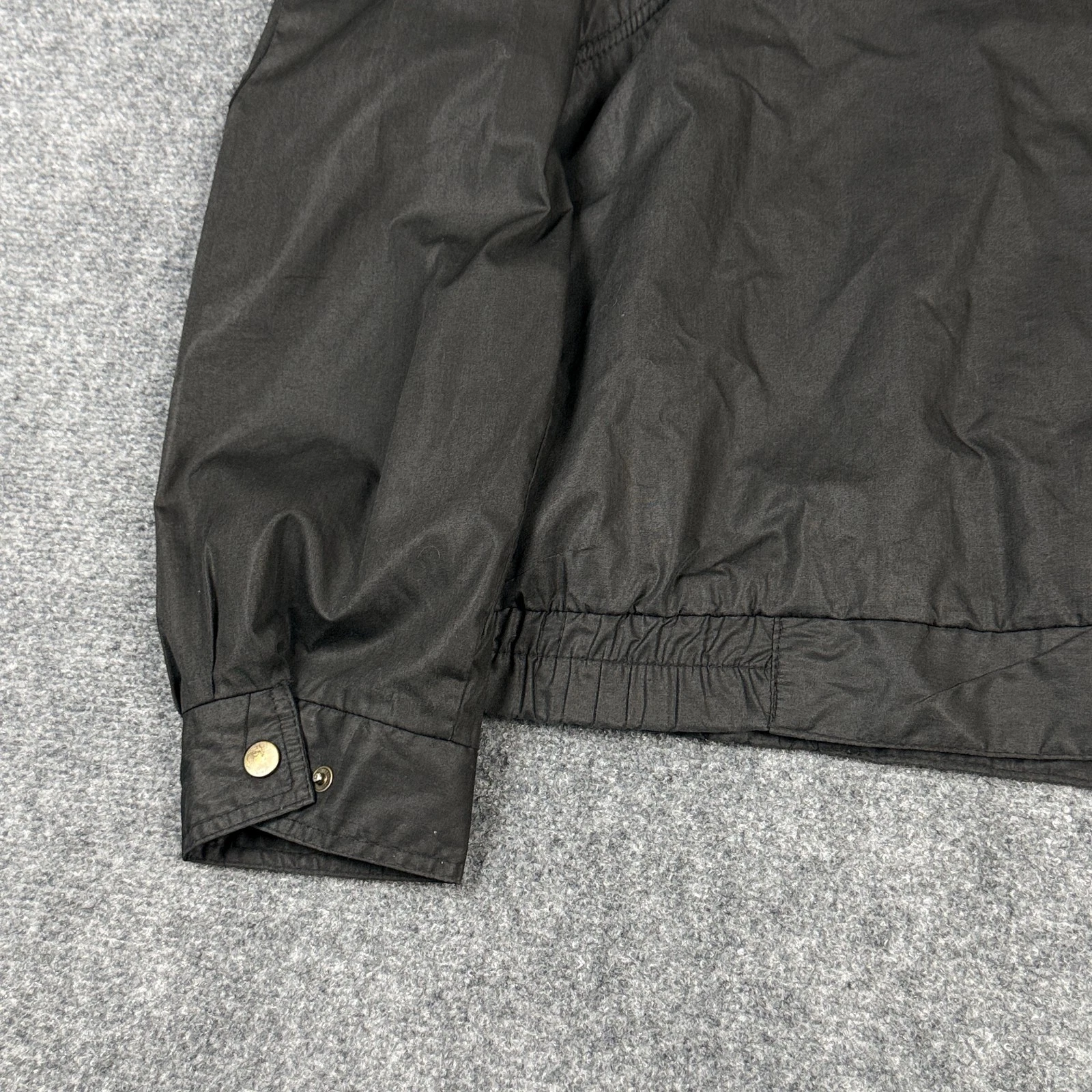 Vintage Current Seen Bomber Jacket Mens XL Black Military Flight Utility image 10