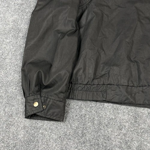Vintage Current Seen Bomber Jacket Mens XL Black Military Flight Utility image 10