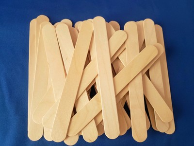 Large Jumbo Craft Sticks - 6in, Pack of 100
