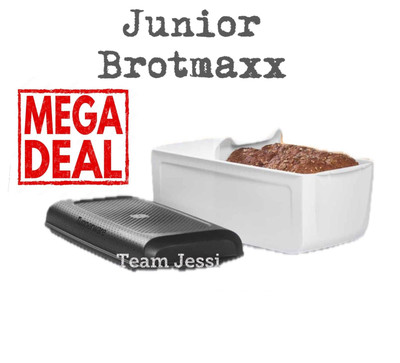 Tupperware Junior Brotmaxx 2 Junior Breadsmart 2 Brotbehälter Neu & OVP 