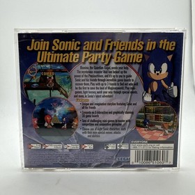 Sonic Shuffle Sega Dreamcast Complete Tested Works