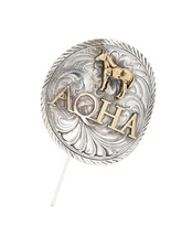 Montana Silversmiths Barrette Womens AQHA Concho Hair Pin QHP5494