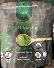 Nutri-Hut Organic Sweet Matcha Green Tea Powder 22oz Keto Japanese Non GMO