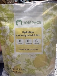 Joispace Hydration Electrolyte Drink Mix Lemon Black Tea. EXP :October 20-2026