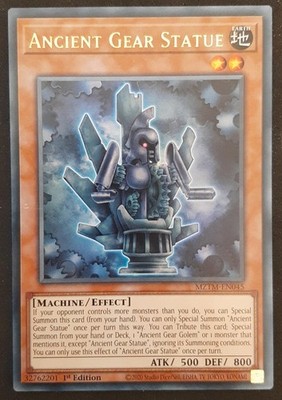 ANTIKE ZAHNRADSTATUE Ultra Rare in Englisch MZTM-EN045 YUGIOH
