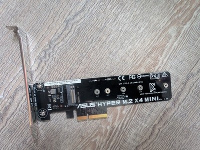 ASUS Hyper M.2 x 4 MINI PCIe Adapter Halterung für M.2 SSD