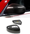 Real Carbon Fiber Side Mirror Cover Cap Add On For Nissan 370Z Z34 2009-2020 