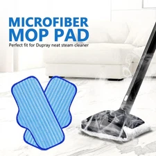 10 Pack Microfiber Mop Pads Compatible with Dupray Neat Steam Cleaner
