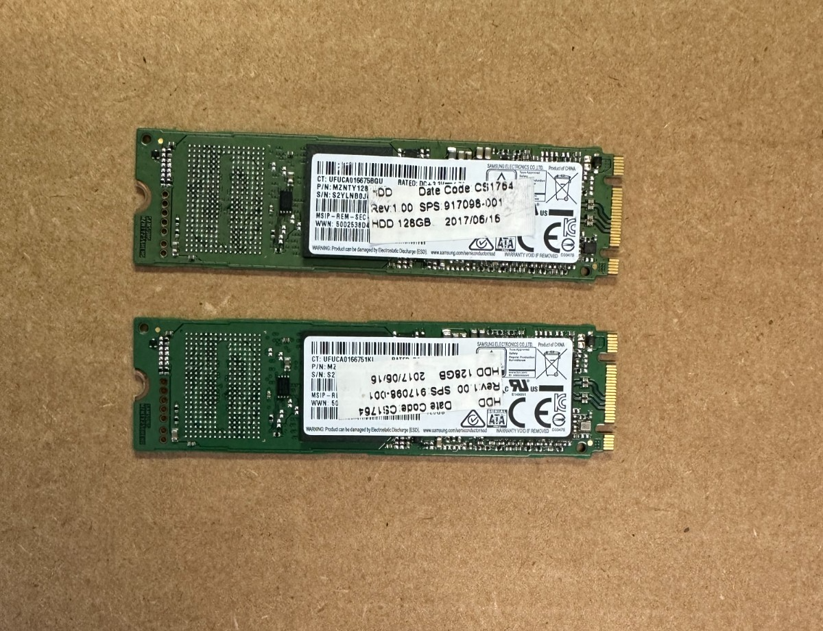 Samsung 128gb Solid State Drive SSD MZNTY128HDHP for sale online