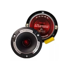 Power Acoustik PRT-30 3.75" Pro Audio 4-ohm Super Bullet Tweeters