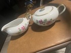 Heinrich Montrose Floral Porcelain Creamer & Lidded Sugar Bowl Set 3pc — photo 5