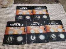 5Packs Duracell 2032 Lithium Battery. 4 Ct Pack. EXP Sept 2034 Child Secure