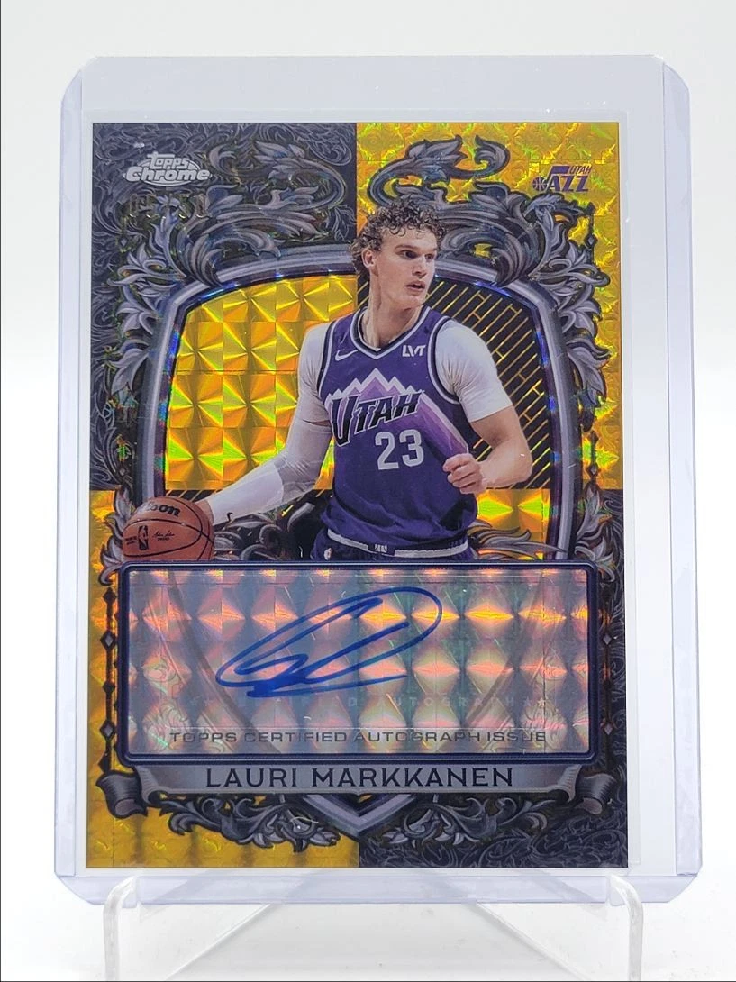 Lauri Markkanen Basketball Sports Trading Cards & Accessories
