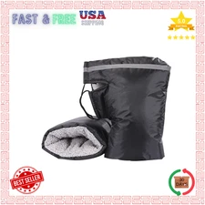 Motorcycle Handlebar Muff Waterproof Winter Gloves Windproof Mitts for ATV EBike