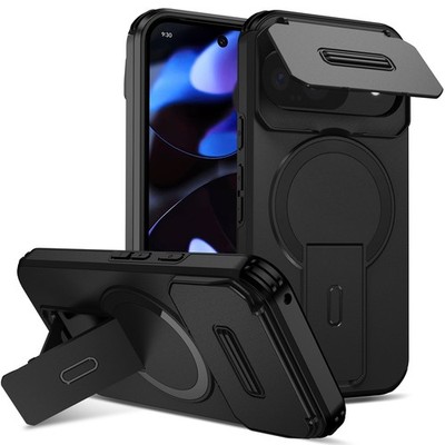 For Google Pixel 10/9/8 Pro XL Pixel 10/9/8A Rugged Phone Case+2x Tempered Glass
