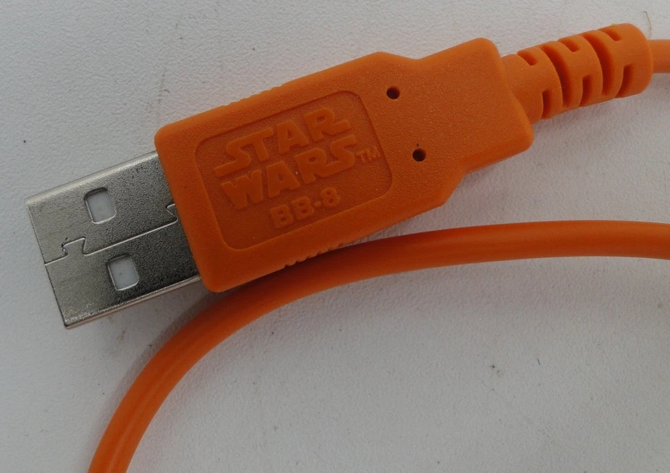 Cable USB de carga genuino Spin Master Star Wars BB-8 Hero Droid FUNCIONA Foto 2 de 4