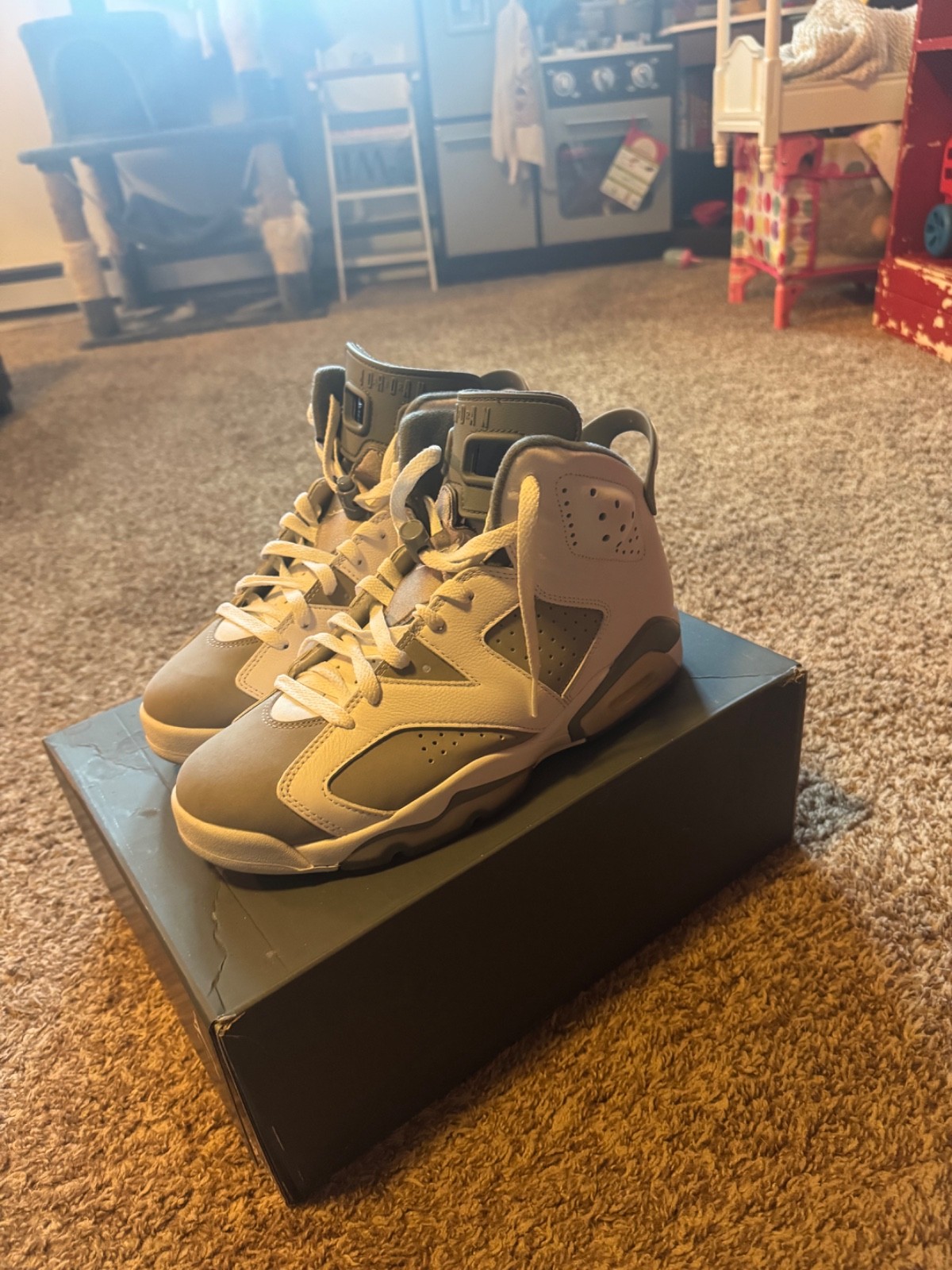 Size 9 - Jordan 6 Retro Low Cool Grey